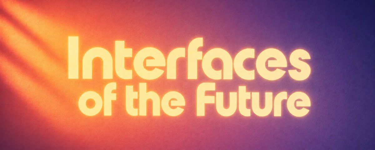 Interfaces of the Future article cover