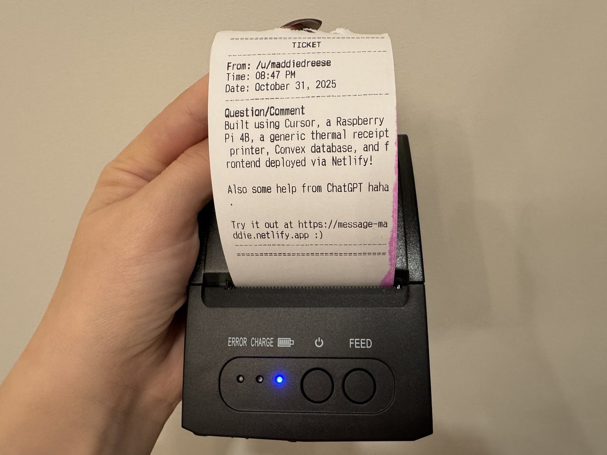 Ticket Printer OS announcement