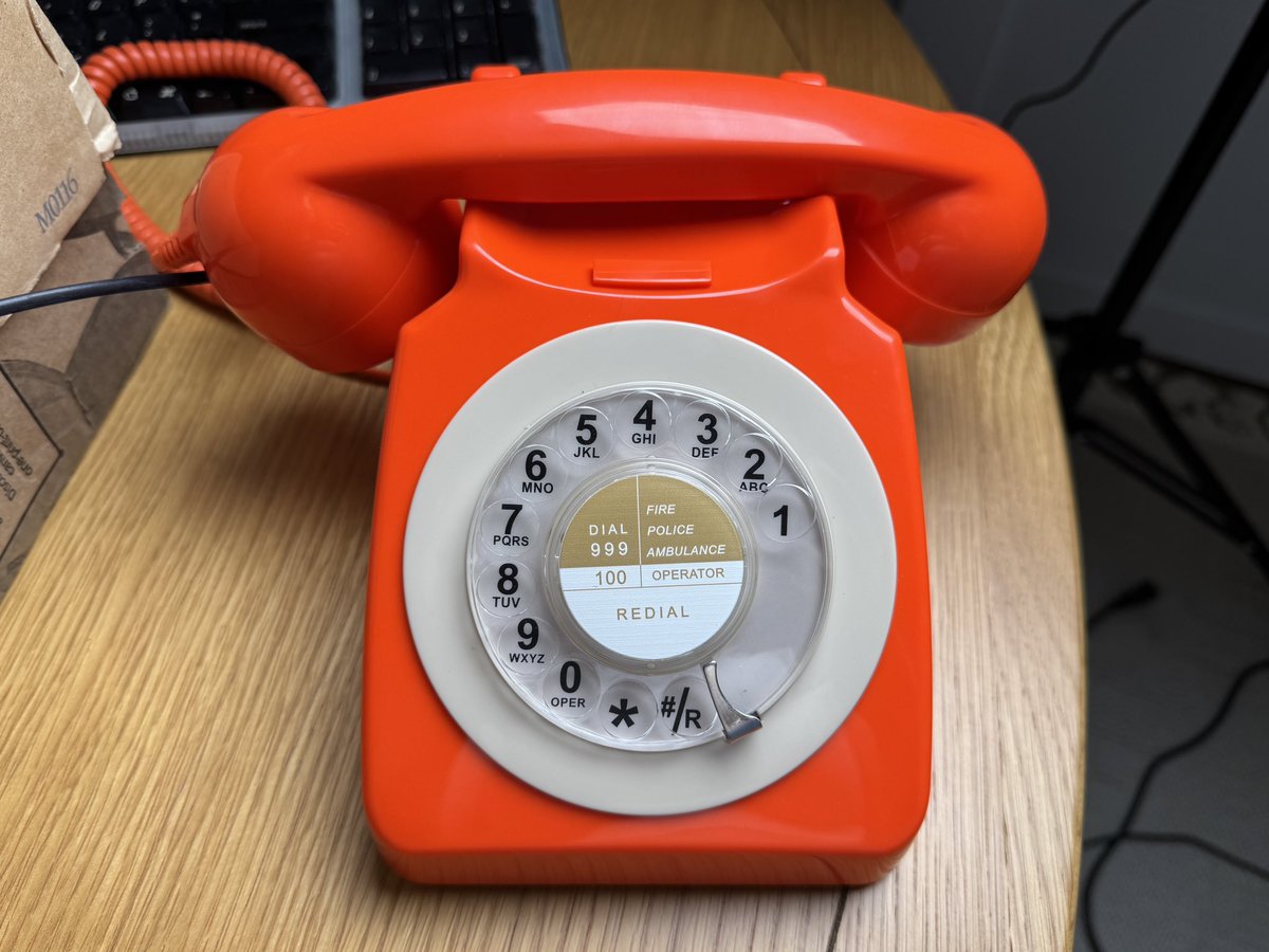 Rotary phone call flow