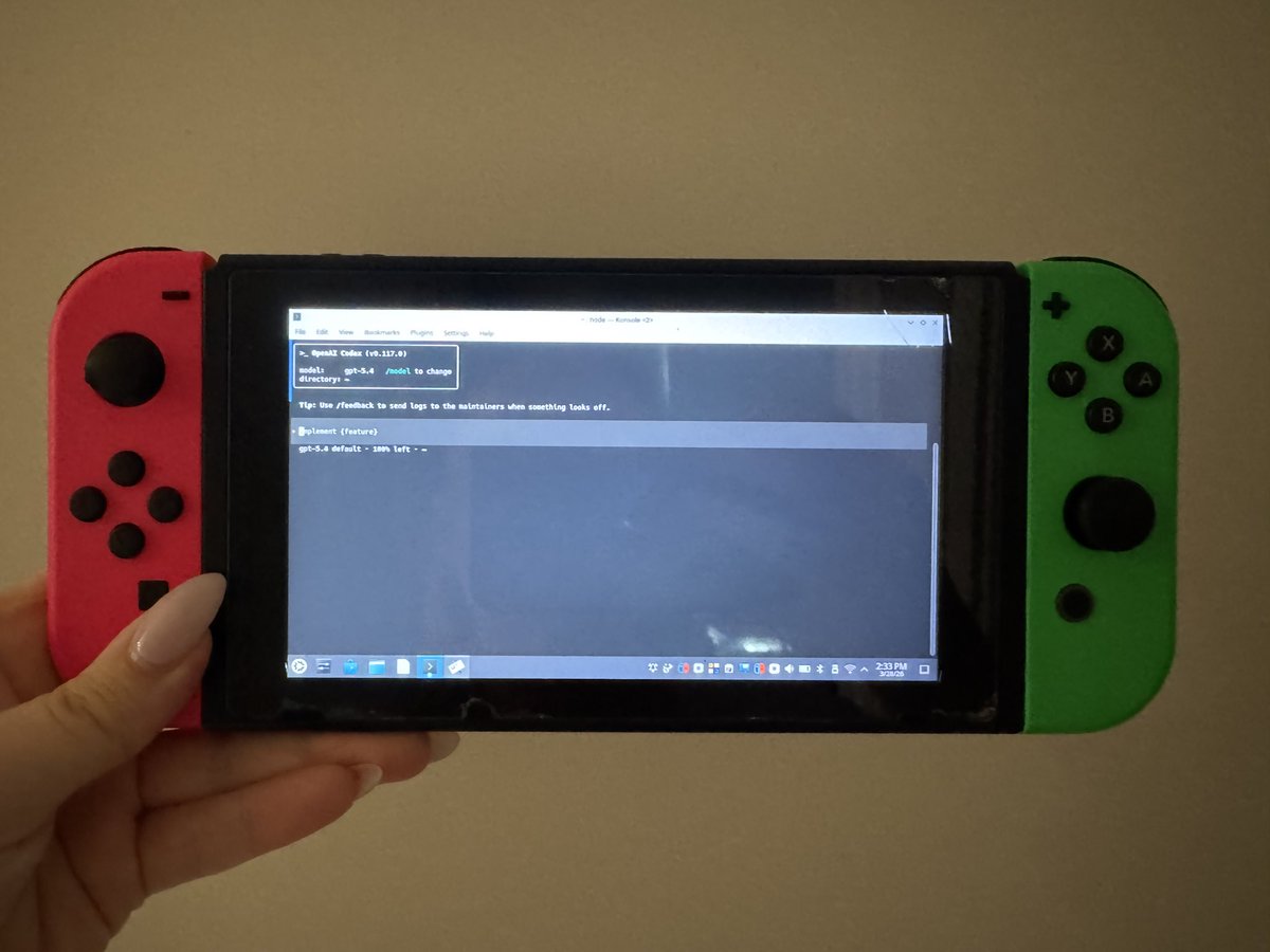 Codex on Nintendo Switch