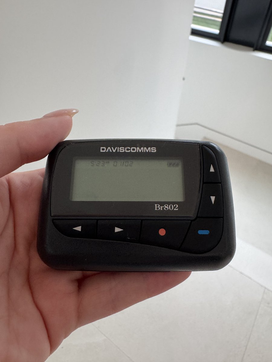 X pager build notes photo